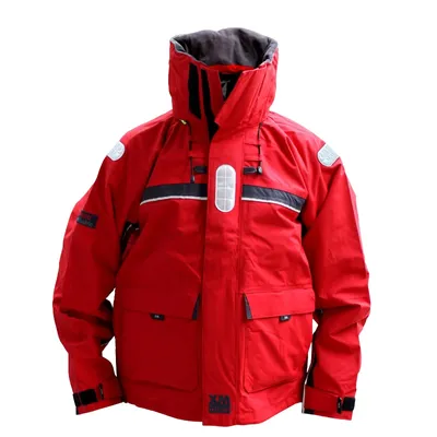 Produktbild von Herren Offshore Segeljacke M, 2-Lagen, wasserdicht, atmungsaktiv, abnehmbare Kapuze