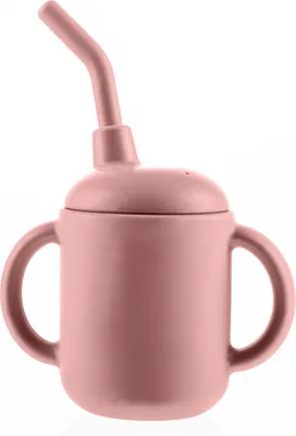 Produktbild von ZOPA Silikonbecher 2in1 Altrosa