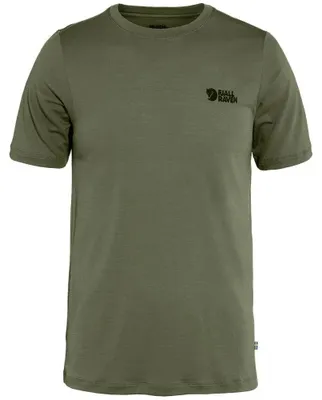 Zdjęcie produktu dla FJÄLLRÄVEN Abisko Wool Logo SS M 625 Laurel Green 625 Laurel Green L
