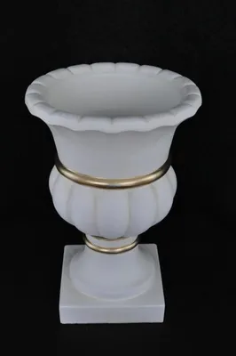Produktbild von design Vase Kelch XXL Vasen Blumen Dekoration Deko Antik Stil Raum Pokal  44cm