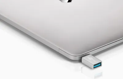 Produktbild von Adaptér USB-C 3.0, kovový, zásuvka C A - Farba: strieborná