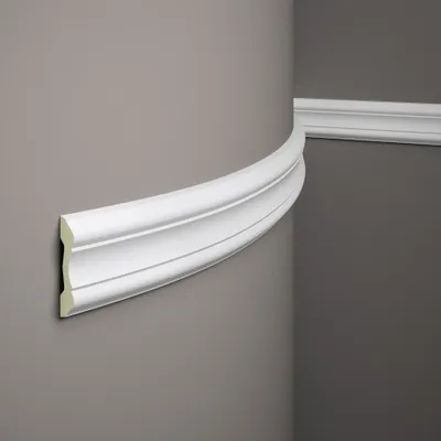 Produktbild von Mardom flexible Wandleiste MDD345F Profoam 24 x 102 x 2000 mm Weiß Zierleiste