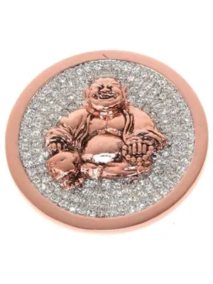 Produktbild von Quoins QMOA-28L-R Damen Münze Jewelz Maitreya, Buddha large rose