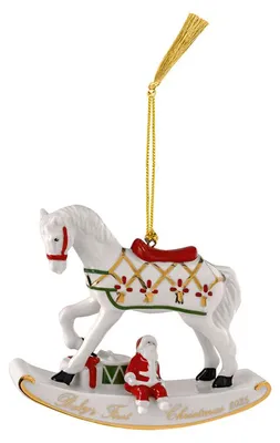 Image de Villeroy & Boch Christmas Classics Ornament Schaukelpferd 2025 Set 6 Stück - Art.-Nr. 1486754349 - EAN 4057743191928