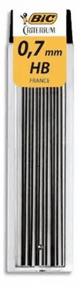 Productafbeelding van BIC, vulpotloden Criterium, 0,7 mm, HB (12 stuks)