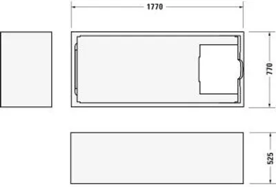Produktbild von DURAVIT 792443000000000 Wannenträger f.#700491 Duravit 792443000000000 No.1