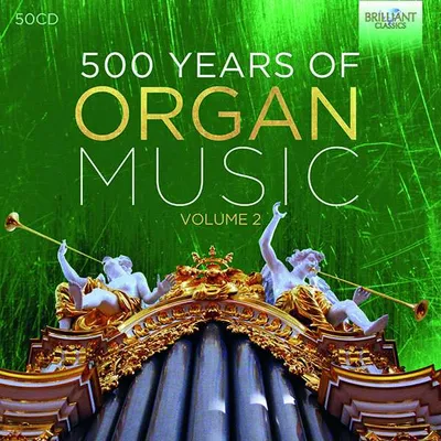 Image de 500 ans de musique d'orgue. 50 CD.
