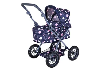 Produktbild von Puppenwagen First - star blue pink