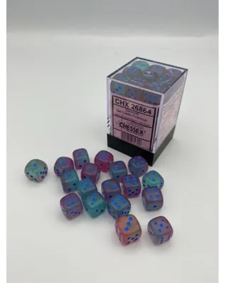 Produktbild von Chessex Gemini W6x36 Gel Green-Pink/Blue Luminary