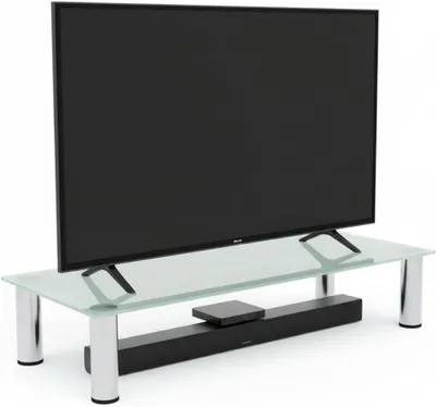Obrázok produktu pre Sklenený podstavec na zvýšenie výšky televízora. Sklenený podstavec na monitor, stojan na notebook, zvýšenie výšky televízora, nosnosť 30 kg