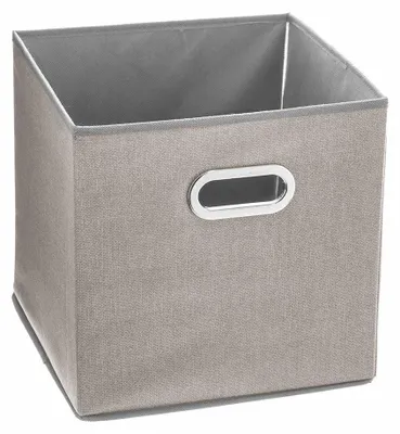 Produktbild von 5five Simply Smart Aufbewahrungskorb Mix N Modul, Pappe, PP-Kunststoff, Beige meliert, 31 x 31 cm, 138885G
