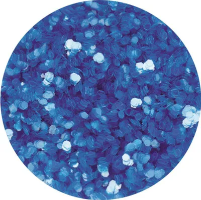 Produktbild von Glorex Brillant-Glitter holo blau 9 g