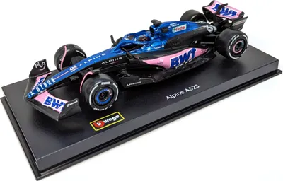 Produktbild von Bburago 18-38073O - Modellauto - F1 Renault Alpine A523' 23  #31 Ocon (mit Helm, Maßstab 1:43)
