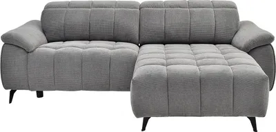 Produktbild von Vente-unique CELTIMO, Ecksofa, Wohnzimmer, Grau, 4 Sitz(e), Grau, 480 kg