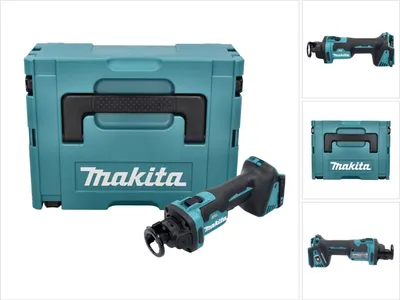 Image de Makita DCO 181 ZJ Affleureuse plaque de plâtre sans fil 32000 tr/min Brushless 18V + Coffret Makpac - sans batterie, sans chargeur
