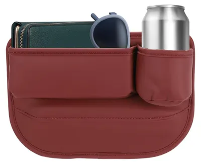 Immagine prodotto di Organizzatore per sedili auto con portabicchieri rosso e design antiscivolo