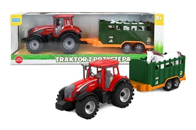 Obrázok produktu pre Mini poľnohospodársky traktor s prívesom