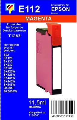 Produktbild von T1283 - magenta - Dr. Inkjet Ersatzdruckerpatrone mit 11,5 ml Inhalt