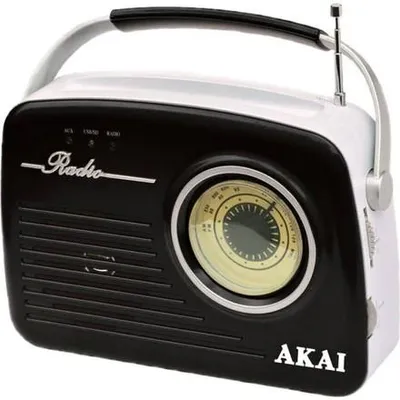 Zdjęcie produktu dla Radio Przenośne Retro Usb Sd Aux In Akai Apr-11B