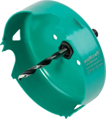 Produktbild von wolfcraft 1 Kohlenstoffstahl-Lochsäge ø105mm - 5972000