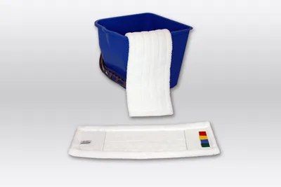 Produktbild von Mega Clean Wischmop Pro - PREMIUM Microfaser Bezug 50cm langfloorig