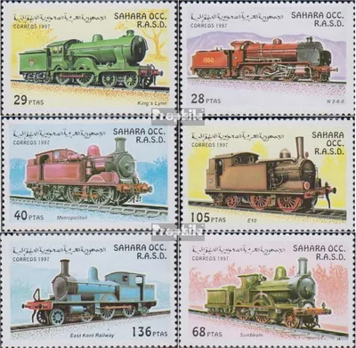 Produktbild von Briefmarken Sahara 1997 Mi Ausgabe der Exilregierung ohne Gültigkeit im int. Postverkehr Nr.25 postfrisch Lokomotive