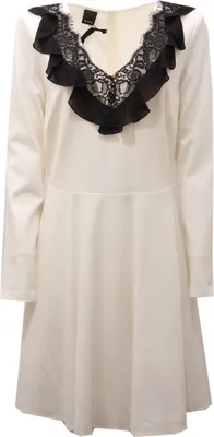 Zdjęcie produktu dla 6218AC abito donna PINKO kamizelka pizzo biała/czarna sukienka damska