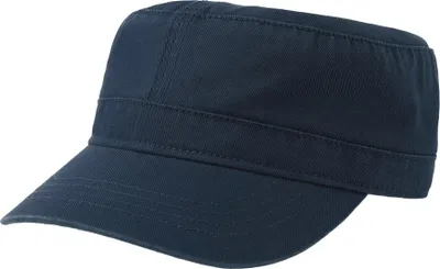 Image de Atlantis - Casquette pour hommes/femmes Unie, non structurée, coton issu de l'agriculture biologique AB769 (taille unique) (marine)