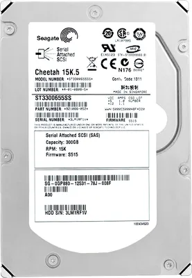 Immagine prodotto di Disco rigido Dell 300GB ST3300655SS 16Mb Cache 15000Rpm Sas I 3,5" pollici 0GP880