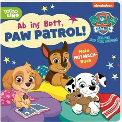 Produktbild von PAW Patrol Pappbilderbuch: Ab ins Bett, PAW Patrol!