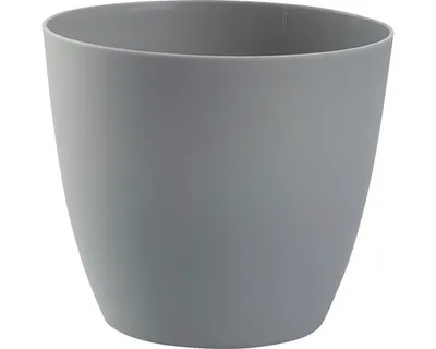 Obrázok produktu pre Plastkon Ella Mat dekoratívny hrniec sivý Priemer hrnca: 21 cm