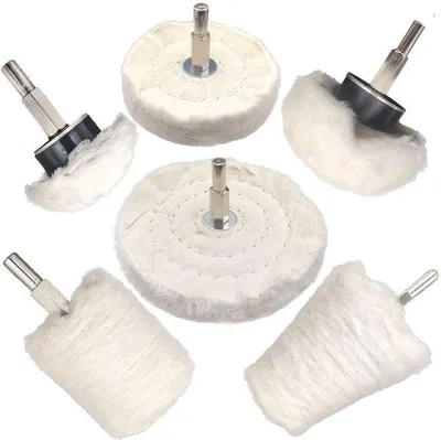 Imagen del producto de Juego de discos de pulido metálicos - 6 unidades - 5 cm