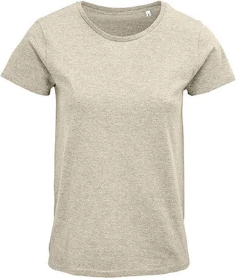 Immagine prodotto di SOLs 03581 | Camicia da donna, Maglietta da donna Crusader, Jersey 150 - Colore: Heather Beige - Taglia: XL