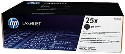 Obrázok produktu pre HP Čierna originálna tonerová kazeta s vysokou výťažnosťou 25X LaserJet, 34500 strany, Čierna, 1 kusov
