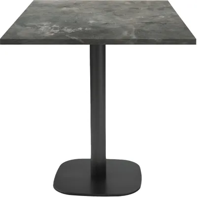 Produktbild von Tisch 70 x 70 cm – rundes Modell aus metallischem Stein