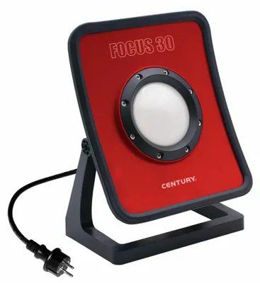 Obrázok produktu pre CENTURY Prenosný LED reflektor s ohniskovým svetlom 30 W, 4000 K, 2800 lm, 110°, 200 x 114 x 260 mm, IP54, IK05, CEN FC-309540