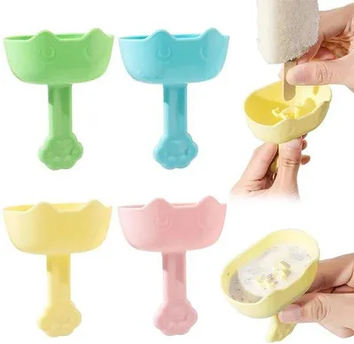 Produktbild von Silikonische Eisstangenhalter, druckfest, 4 Stück, BPA-frei, einfach zu reinigen