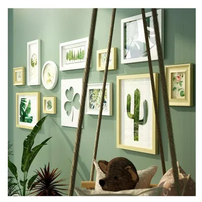 Produktbild von Fotorahmen-Collage-Set zur Wanddekoration
