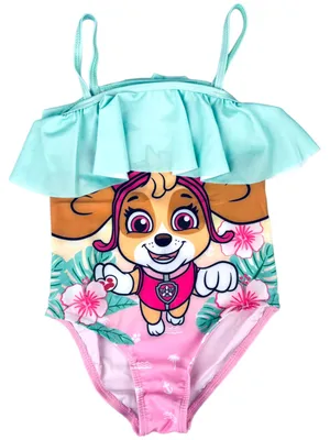 Produktbild von Badeanzug PAW Patrol Skye mit Rüschen Bunt 122-128 cm