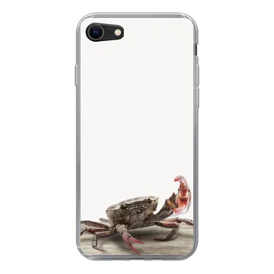 Produktbild von MuchoWow® Handyhülle Schutzhülle Hülle für iPhone 7 Kinder - Krabbe - Meerestiere - Jungen - Mädchen - Kinder Silikon Softcase Handy Hülle - Kartenhalter
