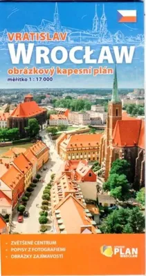 Produktbild von Zeichnung eines Taschenstadtplans – Breslau 1:17.000, alt – Gemeinschaftswerk