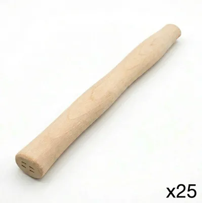 Immagine prodotto di Set di 25 MANICI IN LEGNO per martello da 42 cm con impugnatura UNIVERSALE