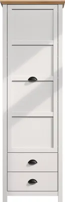 Produktbild von trendteam Garderobenschrank Landside Hochschrank Flurschrank grau 65x201x41 cm
