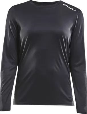 Produktbild von Craft Rush Running Longsleeve Damen - Schwarz  | Größe: XL