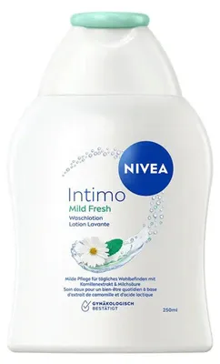Zdjęcie produktu dla Nivea Intimo, płyn do mycia, delikatny i odświeżający, 250 ml