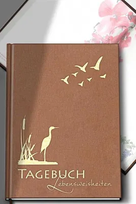 Obrázok produktu pre Tagebuch illustriert mit Aquarellmalerei und schönen Sprüchen zum Nachdenken