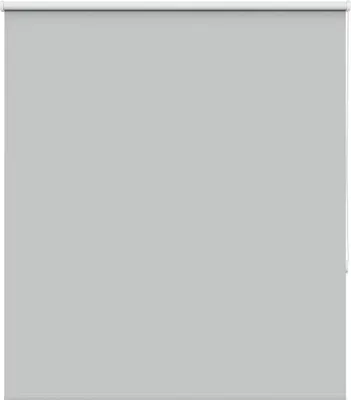 Produktbild von Verdunkelungsrollo Hellgrau 135x150cm Stoffbreite 131,6cm