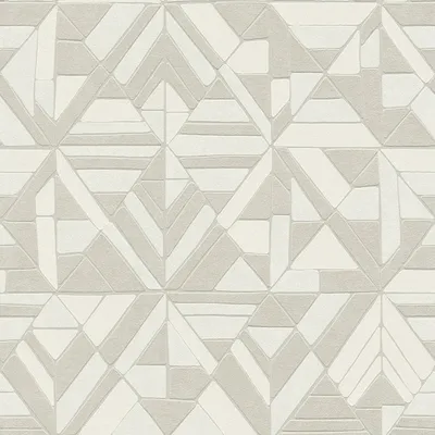 Produktbild von A.S. Création geometrische Tapete Pop Style Vliestapete mit Glitzereffekt creme beige silber 10,05 m x 0,53 m