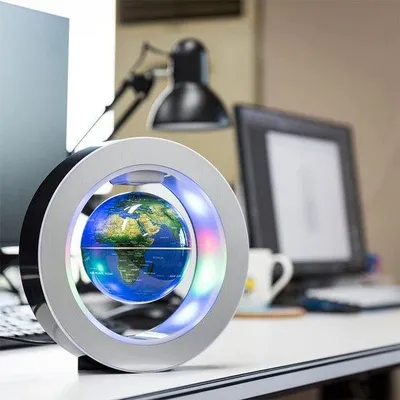 Produktbild von Famanu Globus mit LED-Lichtfunktion - 4 Zoll