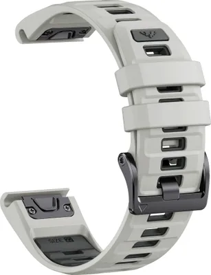 Zdjęcie produktu dla Silikonowy pasek z szybkozłączką INF do Garmin Fenix 8 Szary